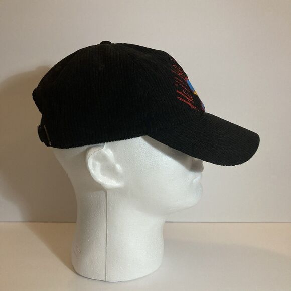 Poppy Playtime Huggy Wuggy Baseball Cap Black Corduroy Anime Cartoon Hat - Picture 7 of 10
